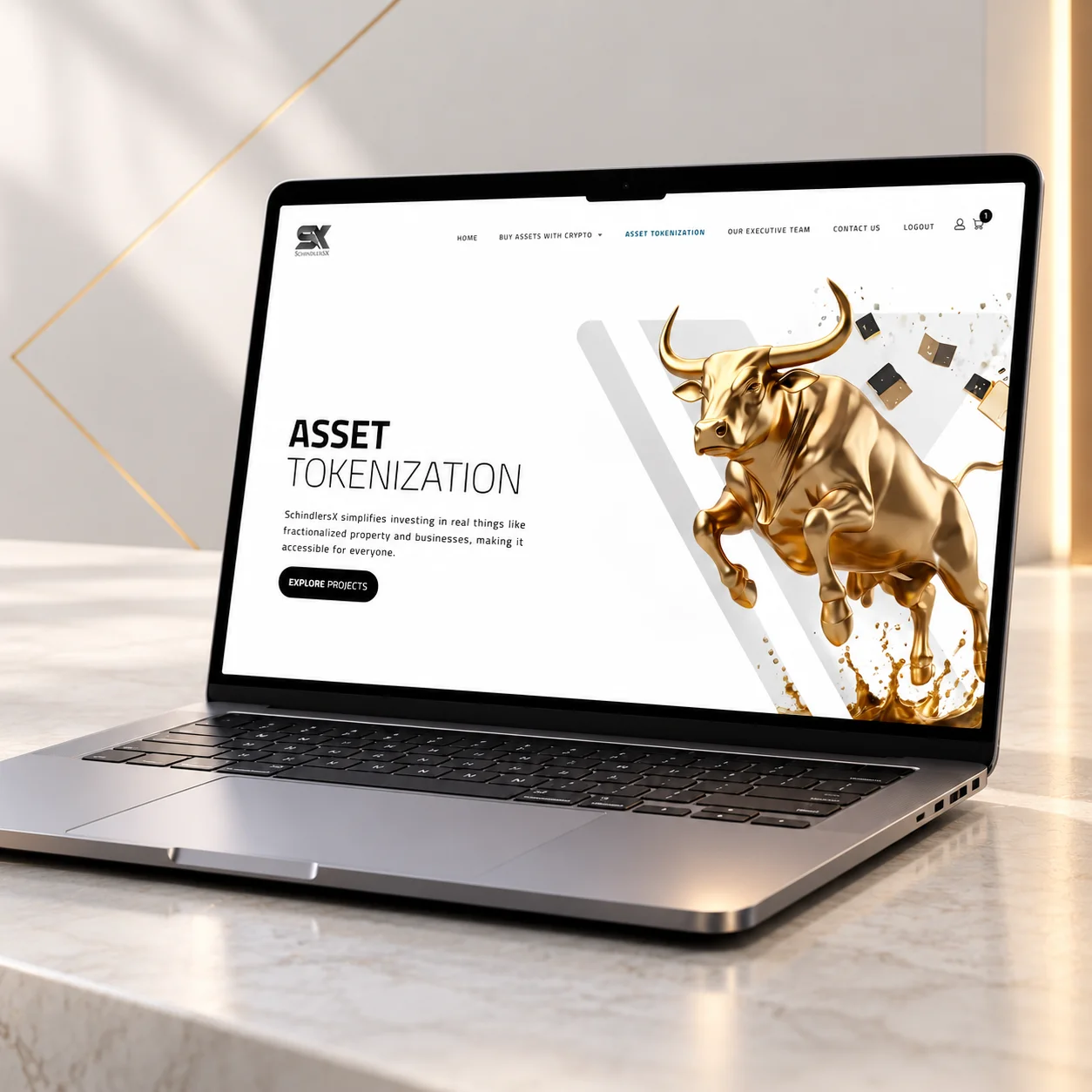 SchindlersX — Blockchain · Financial Infrastructure · Digital Assets